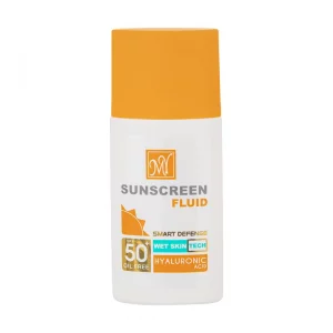 فلوئید ضد آفتاب بدون رنگ مای SPF50 مدل Hyaluronic Acid