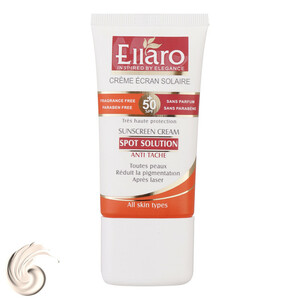 کرم ضدآفتاب و ضدلکبیرنگ الارو SPF50 مدل Spot Solution، حجم 40 میلیلیتر
