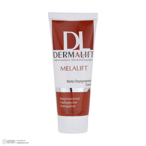 کرم روشن کننده بدن درمالیفت مدل Melalift حجم 75 میلی لیتر