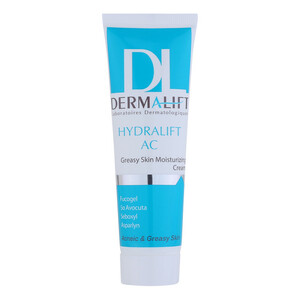 کرم مرطوبکننده درمالیفت مدل Hydralift AC Cream مناسب پوستهای چرب حجم 50 میلیلیتر