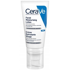 کرم شب مرطوب کننده و آبرسان سراوی Cerave حجم 52 میل | حاوی سرامید، نیاسینامید، هیالورونیک اسید