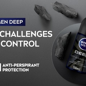 رول ضد تعریق مردانه 72 ساعته Dry &amp; Clean Feel نیوا حجم 50 میلی لیتر