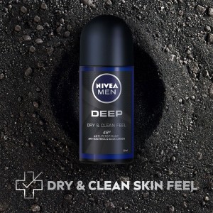 رول ضد تعریق مردانه 72 ساعته Dry &amp; Clean Feel نیوا حجم 50 میلی لیتر