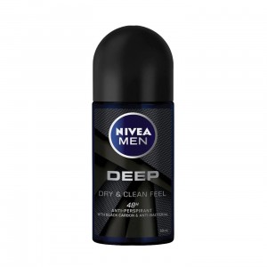 رول ضد تعریق مردانه 72 ساعته Dry & Clean Feel نیوا حجم 50 میلی لیتر
