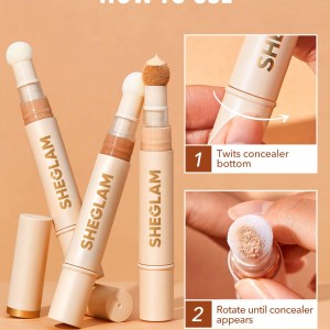 کانسیلر آبرسان فول کاور پد دار شیگلم Sheglam complexion boost concealer