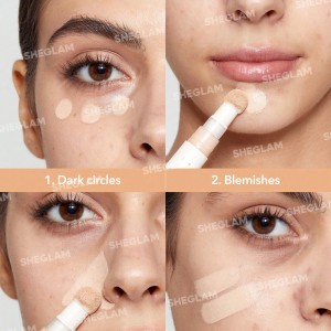 کانسیلر آبرسان فول کاور پد دار شیگلم Sheglam complexion boost concealer