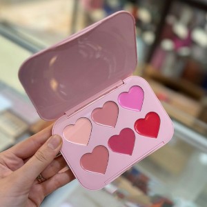 پالت 6 رنگ رژگونه کرمی Blushing Bouquet شیگلم