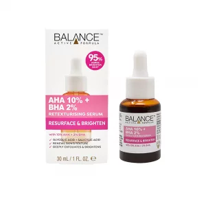 سرم پیلینگ و لایه بردار AHA10% و BHA2% بالانس 30 میلی لیتر