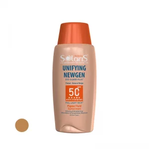 فلوئید ضد آفتاب رنگی آردن سولاریس +SPF50 مدل Unifying Newgen محافظ UVB، ضد پیری، مرطوب‌کننده، مناسب انواع پوست حجم 75 میلی‌لیتر