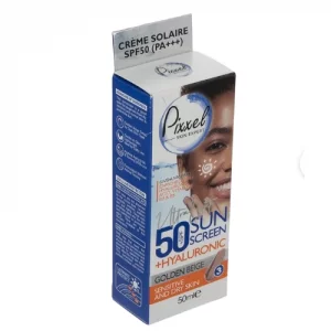 کرم ضد آفتاب رنگی پیکسل، 50 SPF، مدل GOLDEN BEIGE، مناسب پوست نرمال