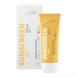 کرم ضد آفتاب بدون رنگ سی گل SPF 30 مدل Proمناسب پوستهای خشک و معمولی حجم 50 میلیلیتر