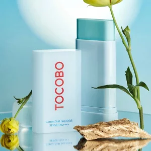 ضد آفتاب استیکی توکوبو اصل حاوی عصاره پنبه کتان با SPF50 وزن 19 گرم