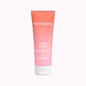 فلوئید ضد آفتاب نوتروژینا Bright Boost با SPF30 آبرسان مناسب انواع پوست حجم 50 میلی لیتر