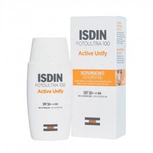 ضد آفتاب بی رنگ ایزدین FOTOULTRA 100 ACTIVE UNIFY SPF50 حجم 50 میلی لیتر