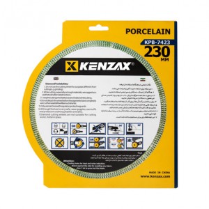 تیغ الماسه پرسلان بر230 میلیمتر کنزاکس توربو KPB-7423
