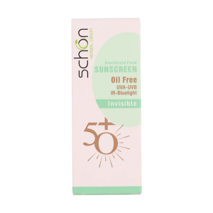 فلوئید ضد آفتاب بی رنگ شون مدل invisible محافظ UVA ،UVB و PA+++، ضد حساسیت، بدون چربی، مناسب انواع پوست‌ حجم 50 میلی لیتر