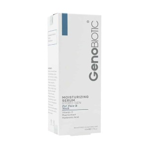 سرم رطوبت رسان صورت و گردن ژنوبایوتیک 50 میلی لیتر
