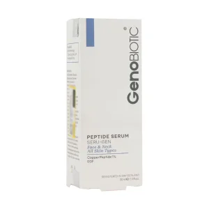 سرم پوست ژنوبایوتیک مدل پپتایدی حجم 30 میلی لیتر