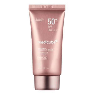 ضد آفتاب کلاژن و ضد چروک مدی کیوب Spf 50 حجم 50 میل