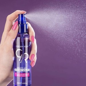 اسپری تثبیت کننده آرایش گلدن رز حجم 120 میلی لیتر