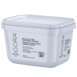 پودر دکلره آبی پلاس ایگورا IGORA وزن ۴۵۰ گرم