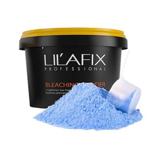 پودر دکلره لیلافیکس آبی وزن 2000 گرم