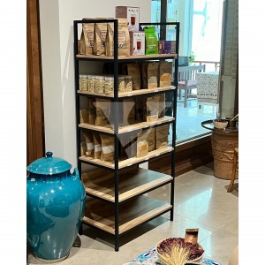 استند شلف قفسه فروشگاهی ۴ و ۶ طبقه