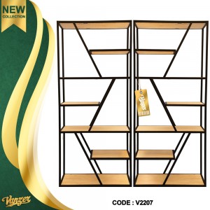 استند قفسه دکوری کد V2207