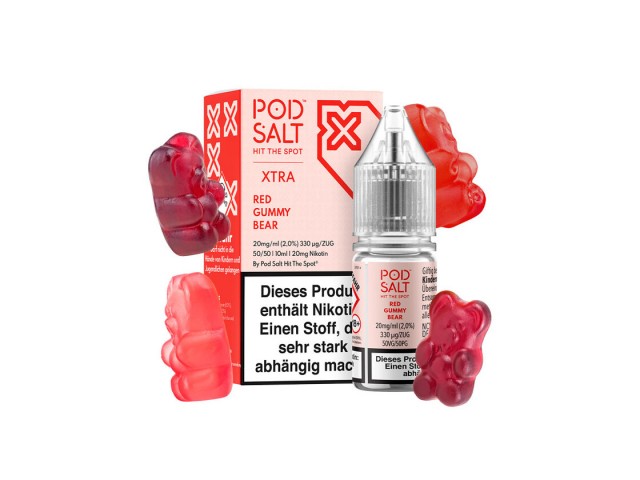 پاد سالت آدامس خرسی قرمز | PODSALT NEXUS RED GUMMY BEAR