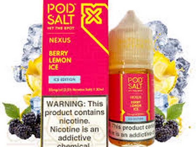 پاد سالت بری لیمو یخ نسخه یخی Pod Salt Berry Lemon ICE ice edition