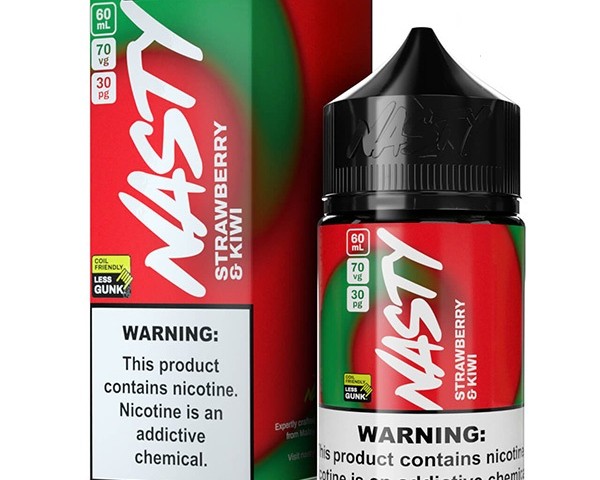 جویس توت فرنگی کیوی نستی Nasty Strawberry & Kiwi