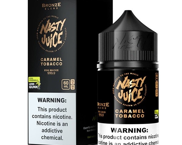 جویس نستی تنباکو کارامل برونز Nasty Tobacco Bronze Blend