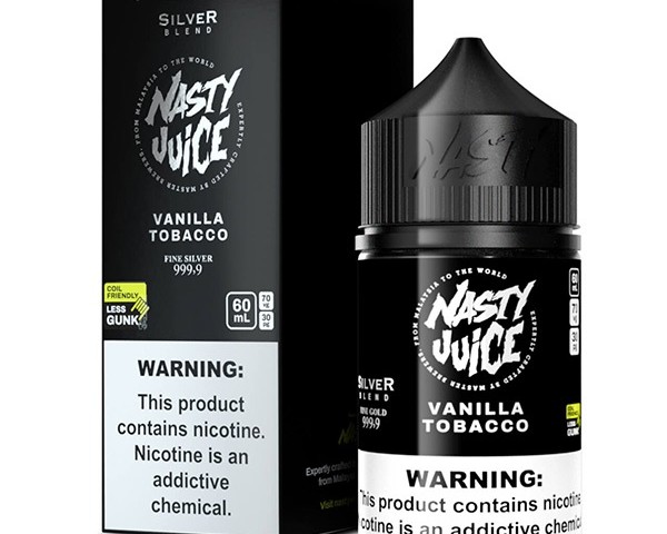 جویس نستی تنباکو وانیل سیلور Nasty Tobacco Silver Blend