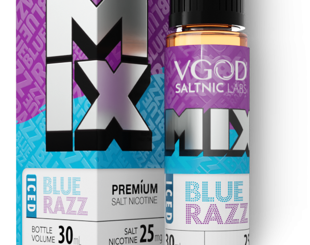 سالت ویگاد بلوبری تمشک (30 میل) VGOD MIX BLUE RAZZ