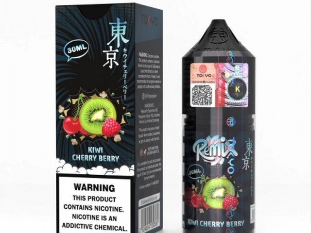 سالت کیوی گیلاس تمشک رمیکس توکیو | TOKYO REMIX – KIWI CHERRY BERRY