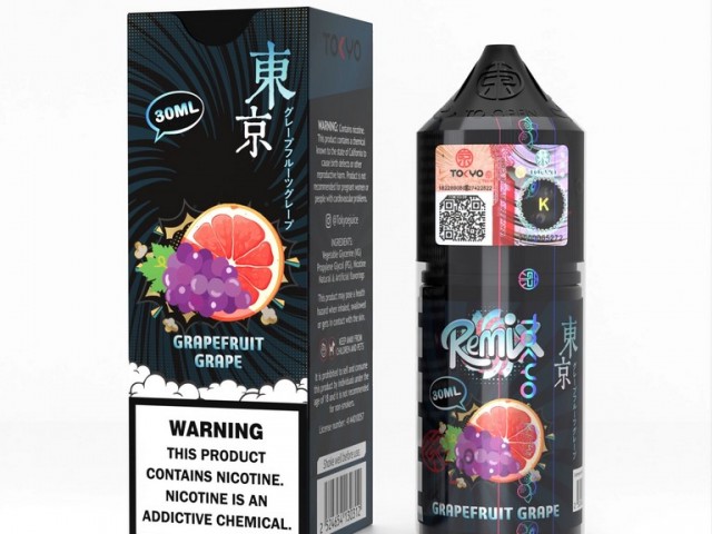 سالت گریپ فروت انگور رمیکس توکیو | TOKYO REMIX – GRAPEFRUIT GRAPE