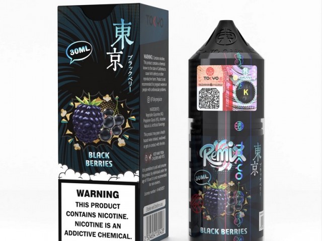سالت توت های سیاه رمیکس توکیو | TOKYO REMIX – BLACKBERRIES