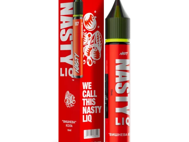 جویس نستی لیک نوشابه آلبالو | NASTY LIQ CHERRY COLA