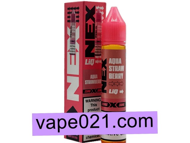 پاد سالت نکس آکوا توت فرنگی Pod Salt NEX LIQ Aqua Strawberry