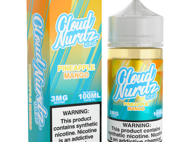 سالت آناناس انبه یخ کلود نوردز | Cloud Nurdz Iced Pineapple Mango