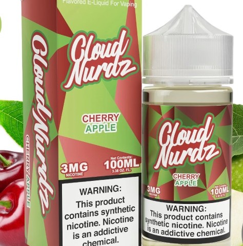 سالت گیلاس سیب یخ کلود نوردز | Cloud Nurdz Iced Cherry Apple