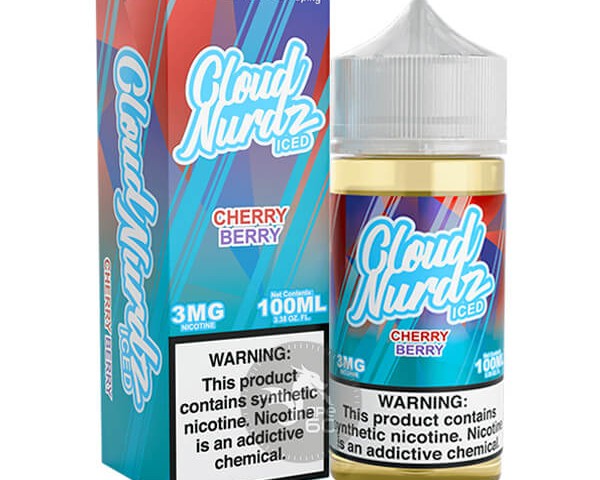 سالت گیلاس بری یخ کلود نوردز | Cloud Nurdz Iced Cherry Berry