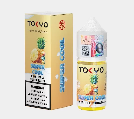 سالت آدامس بادکنکی آناناس یخ سوپرکول توکیو | TOKYO SUPER COOL – PINEAPPLE BUBBLEGUM