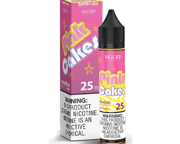 سالت نیکوتین کیک صورتی ویگاد VGOD SaltNic Pink Cakes