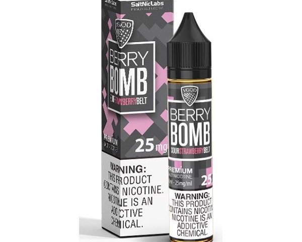 سالت نیکوتین بمب بری ویگاد VGOD SaltNic Berry Bomb