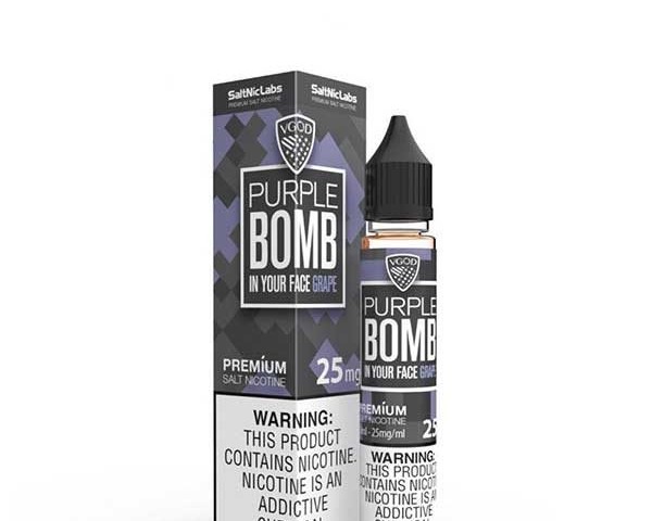 سالت نیکوتین بمب انگور ویگاد VGOD Purple Bomb Saltnic