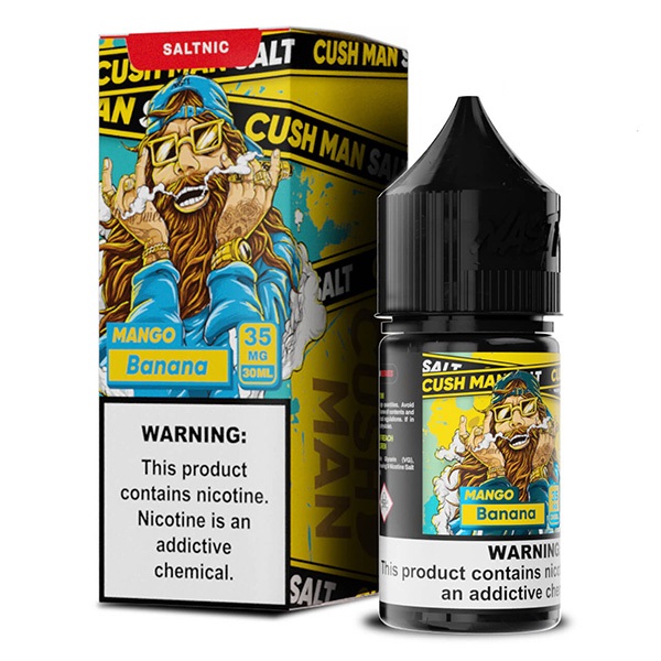 سالت نیکوتین نستی کاشمن انبه موز Nasty Cushman Banana Saltnic