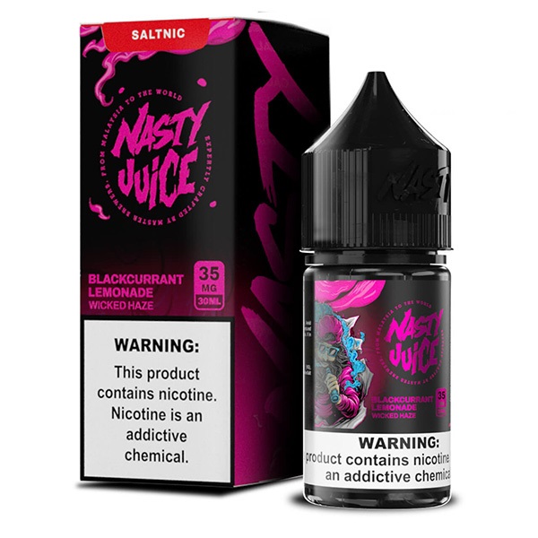 سالت نستی انگور سیاه لیمو Nasty Wicked Haze