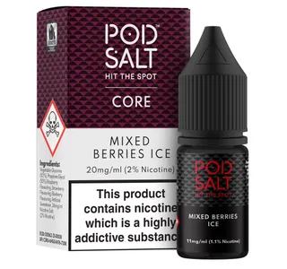 سالت نیکوتین مخلوط توت یخ  پاد سالت POD SALT MIXED BERRIES ICE