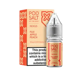 پاد سالت نکسوس سیب هلو Pod Salt Nexus Fuji Apple Peach